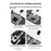 MAANT M075 5Pcs / Set Phone Repair Tools Pry Bar Kit Motherboard Scraper for Chip Removal / Adhesive Removal - 5