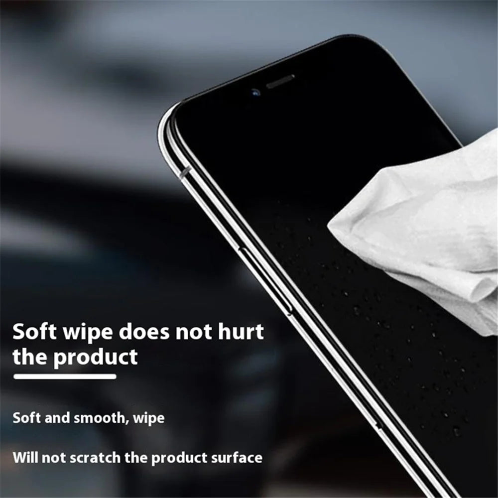 MAANT 50Pcs / Pack Microfiber Dust-Free Cleaning Cloths Ultra Fine Fiber for Electronic Devices - 2