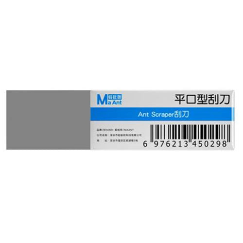 MAANT Stainless Steel Solder Scraper Desoldering Tool Flat Tip High Toughness For Electronics Repair - 1