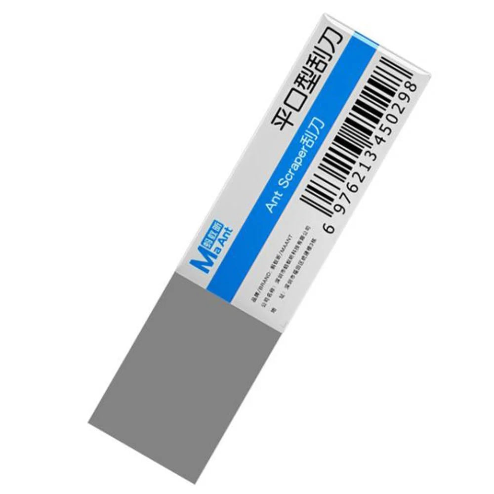 MAANT Stainless Steel Solder Scraper Desoldering Tool Flat Tip High Toughness For Electronics Repair - 2