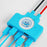 MAANT KJ-3 1-to-3 15-Port Phone Boot Power Cable Extender Cellphone Startup Cable For Multiple Android Devices - 4