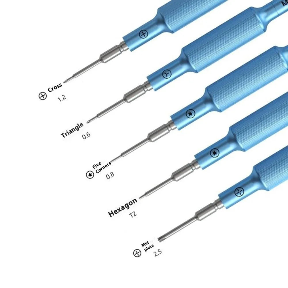 MAANT MY-905 5Pcs Precision Screwdriver Set with Anti-Slip Handle For Phone Repair  /  Motherboard Maintenance - 6