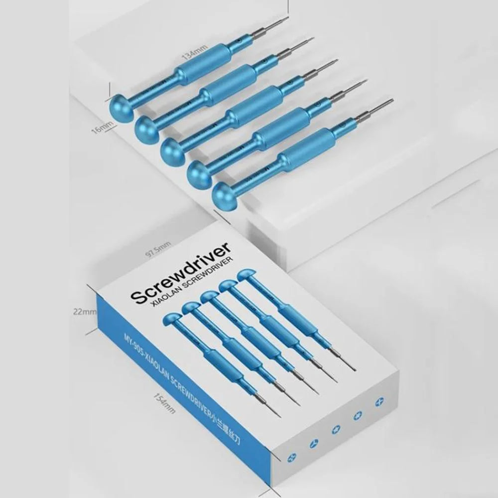 MAANT MY-905 5Pcs Precision Screwdriver Set with Anti-Slip Handle For Phone Repair  /  Motherboard Maintenance - 7