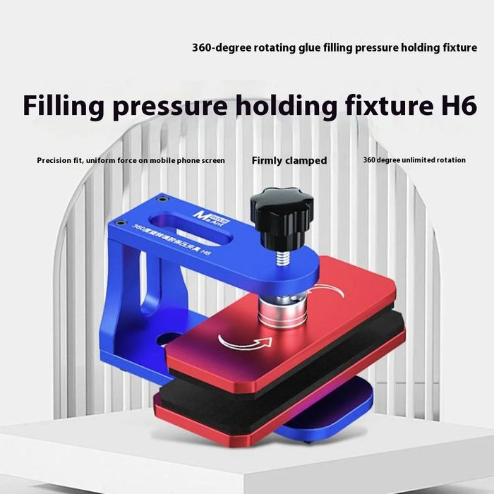 MAANT H6 Phone Screen Repair Clamp Fixture Pressure Bonding Tool for Screen  /  Back Cover Adhesive 360° Rotation - 2