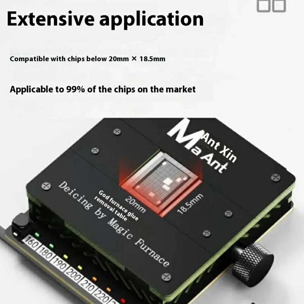 MAANT SL-2 Mobile Phone CPU IC Chip Heating Desoldering Platform Adjustable Temperature Glue Removal Tool - 3