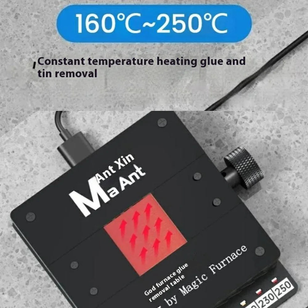 MAANT SL-2 Mobile Phone CPU IC Chip Heating Desoldering Platform Adjustable Temperature Glue Removal Tool - 4