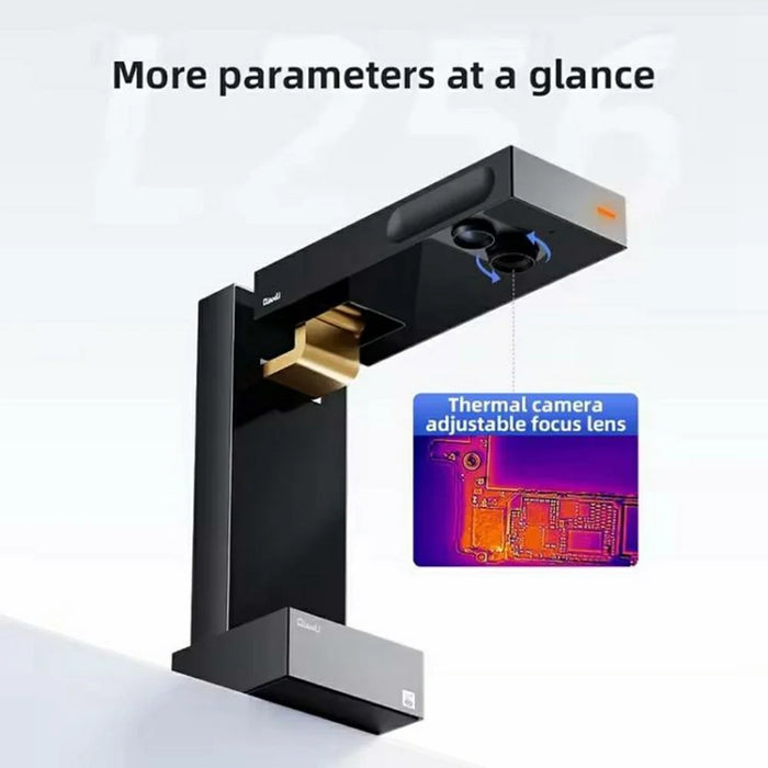 QIANLI L256 Istele Dual Spectrum Thermal Imager Short Circuit Temperature Meter for PCB Fault  /  Leak Detection - 2