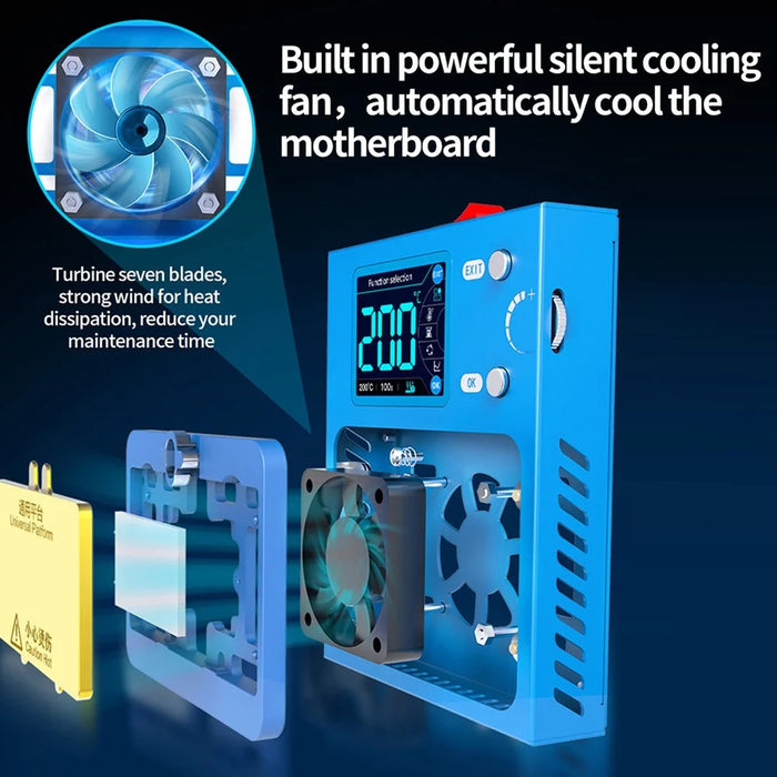 AIXUN iHeater Pro Desoldering Station for iPhone X - 12 Series Android Chip Motherboard Layered Repair - 4