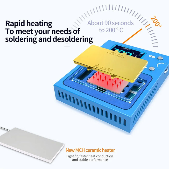 AIXUN iHeater Pro Desoldering Station for iPhone X - 12 Series Android Chip Motherboard Layered Repair - 6