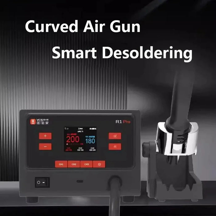 YCS R1 Pro HD Color Screen Hot Air Desoldering Station with Three Heating Modes - EU Plug - 3