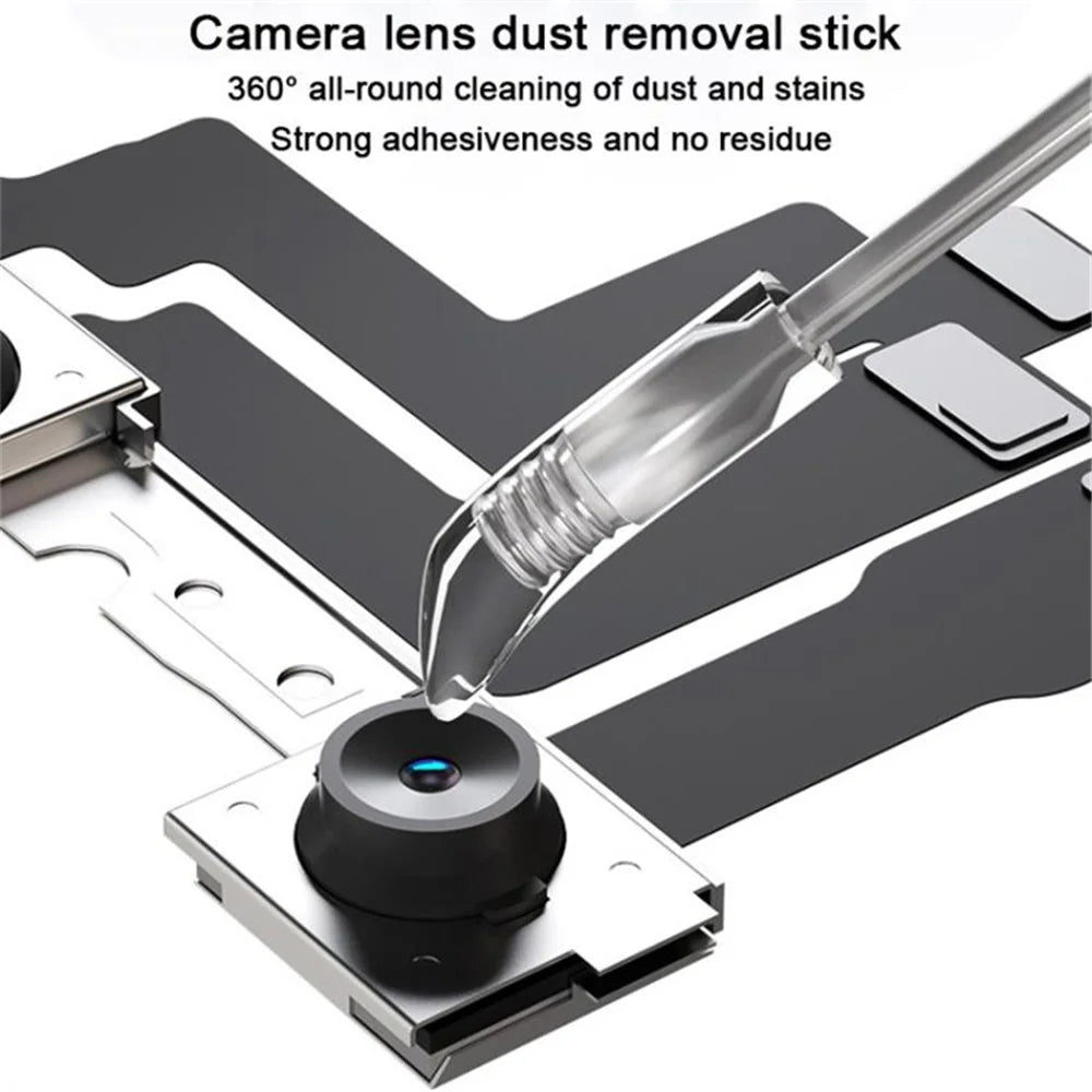 MECHANIC CD48 48Pcs Synthetic Resin Adhesive Gel Sticks Lens Dust Removal Tool - 4