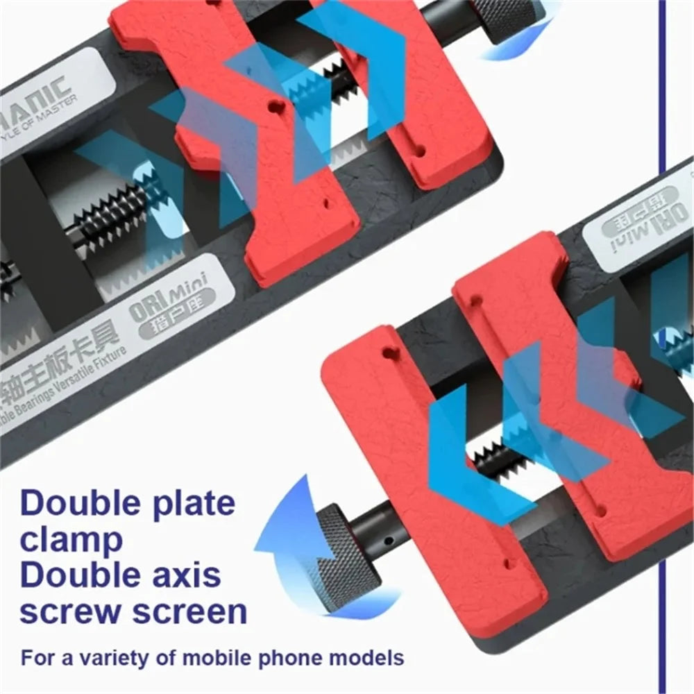 MECHANIC ORI Mini Dual-Axis PCB Holder Fixture for Chip Positioning Multifunctional Phone Repair Tool - 4