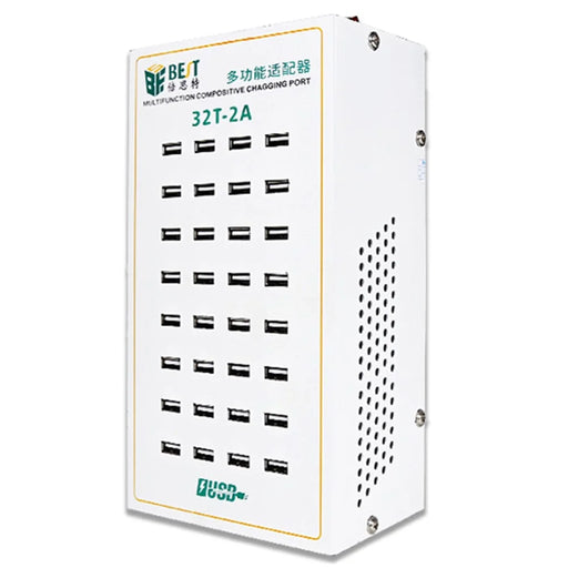 BEST 32T-2A 32 Port Multi Function Charging Station USB Charger Smart Fast Charging for Multiple Devices - 1