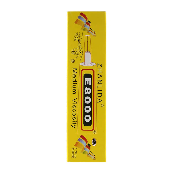 ZHANLIDA E8000 110ml Clear Adhesive Sealant Glue for DIY Diamond Clothes Shoes Phone Border Glue [MSDS Certification] - 3