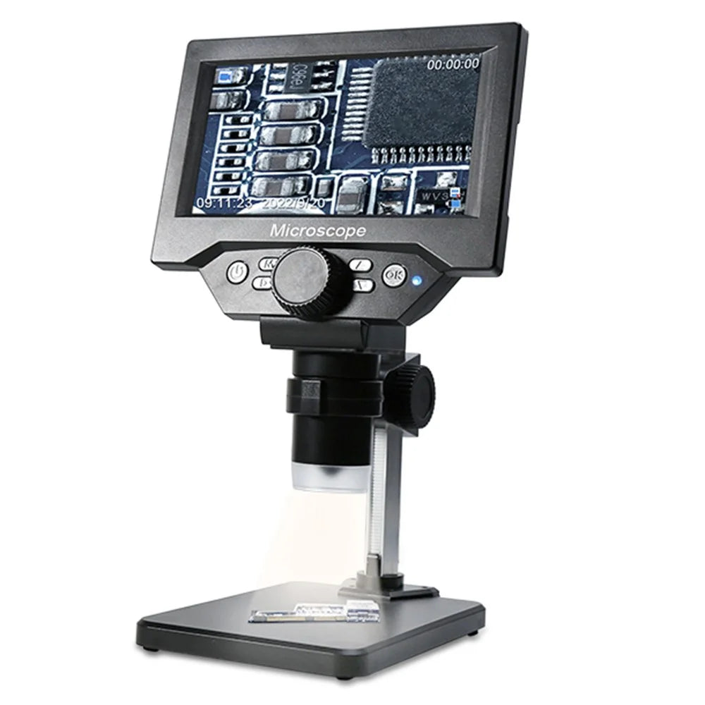 BEST BST-X10 1000X Magnification 5.5 Inch LCD Screen Digital Microscope for Industrial Repair - 1