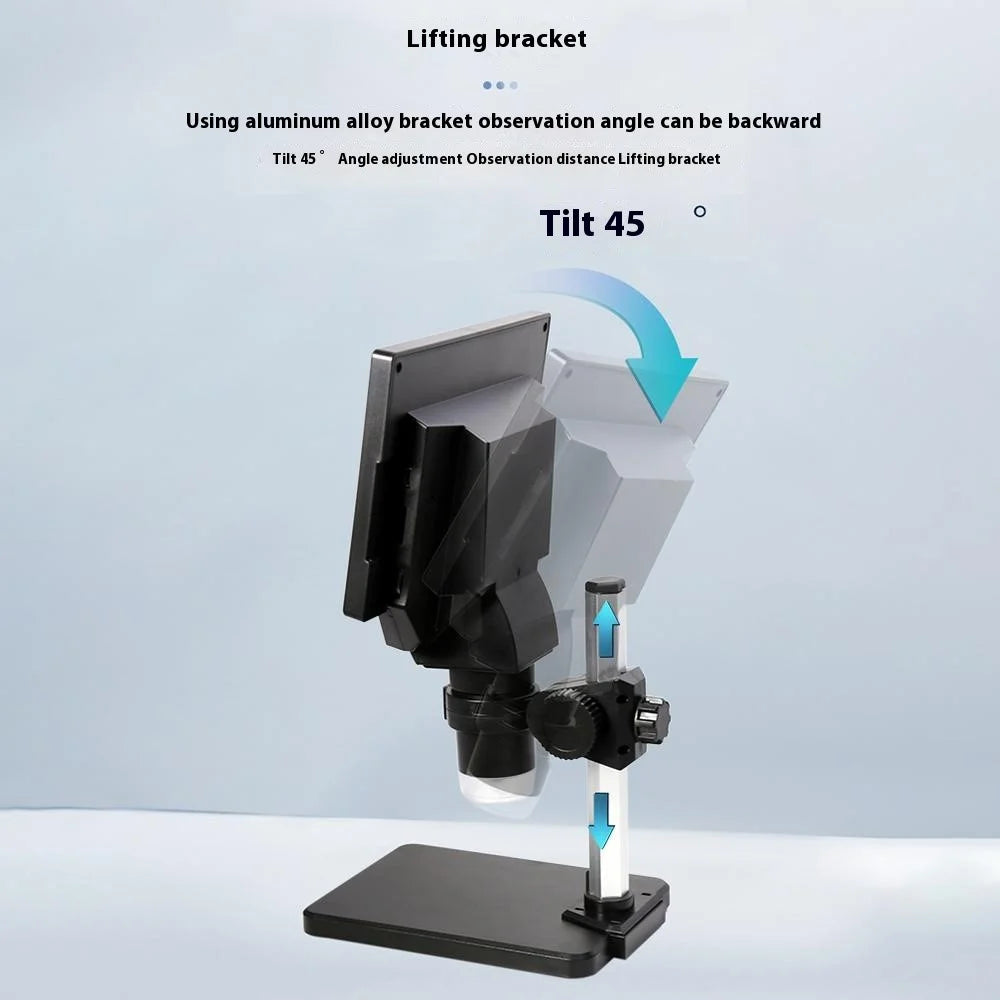 BEST BST-X10 1000X Magnification 5.5 Inch LCD Screen Digital Microscope for Industrial Repair - 2