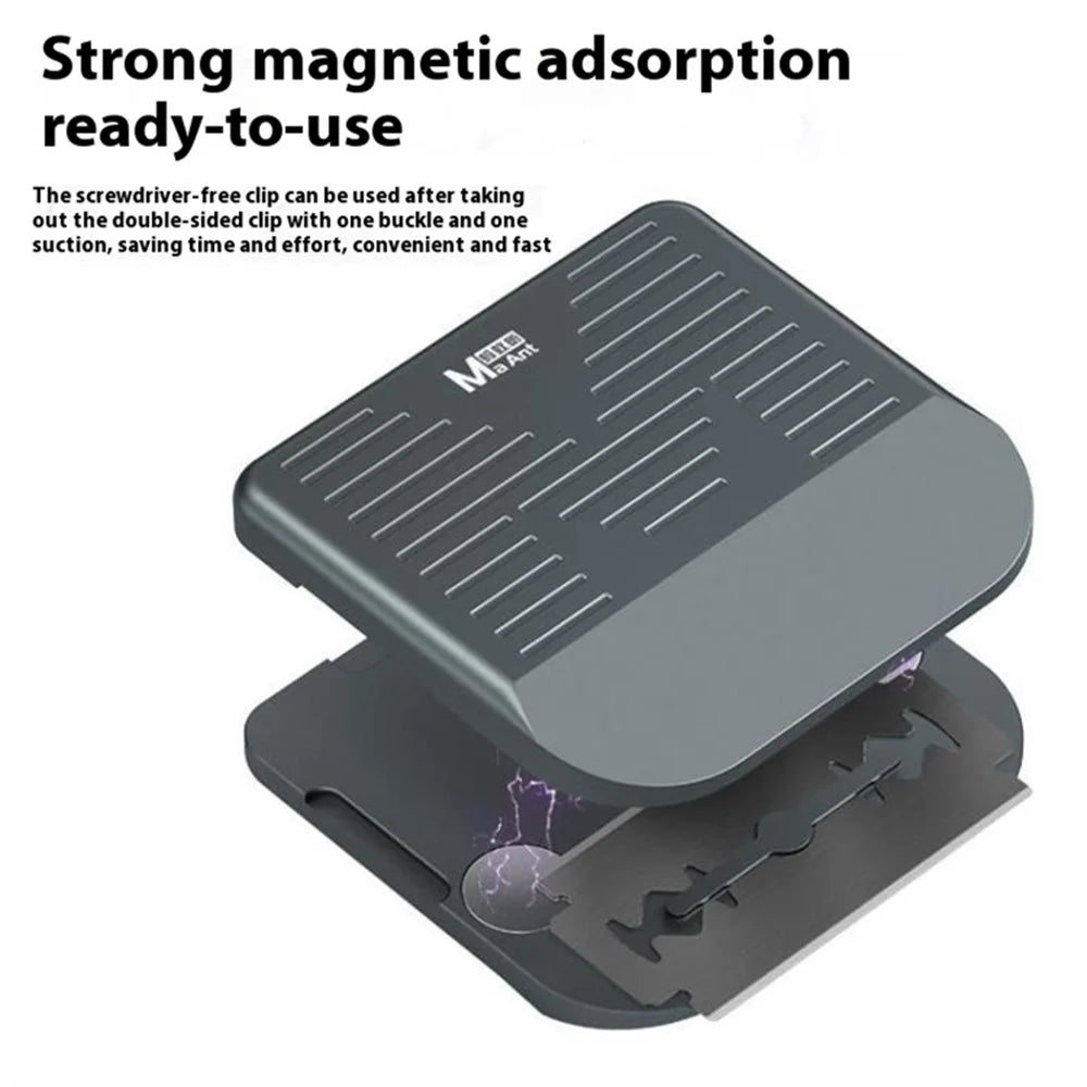 MAANT MY-116 Magnetic Double-Sided Blade Holder Fixture for Phone Screen Removal / OCA Adhesive Removal - 2