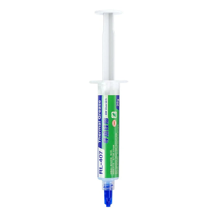 RELIFE RL-407 Thermal Silicone Heat Sink Paste High Efficiency Cooling for CPU  /  GPU  /  Electronic Devices - Blue - 1
