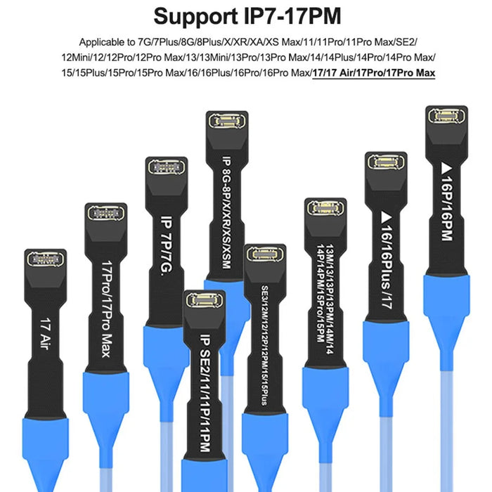 SUNSHINE SS-905 SE Battery-Free Power-On Test Cable for iPhone 6 - 17 Series Flexible FPC Cable, Boot Test Line - 4