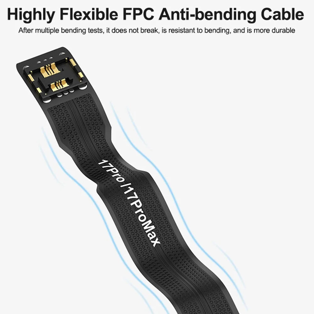 SUNSHINE SS-905 SE Battery-Free Power-On Test Cable for iPhone 6 - 17 Series Flexible FPC Cable, Boot Test Line - 7