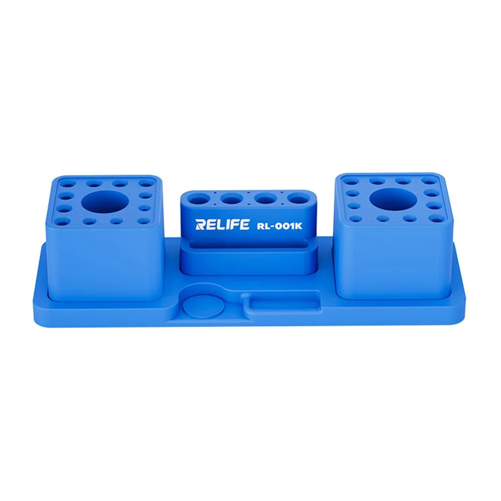 RELIFE RL-001K Multi-Functional Silicone Storage Box Organizer Heat Resistant Magnetic Adsorption - Blue - 1