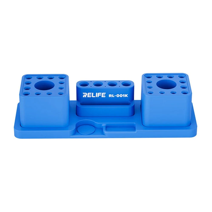 RELIFE RL-001K Multi-Functional Silicone Storage Box Organizer Heat Resistant Magnetic Adsorption - Blue - 1