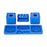 RELIFE RL-001K Multi-Functional Silicone Storage Box Organizer Heat Resistant Magnetic Adsorption - Blue - 7