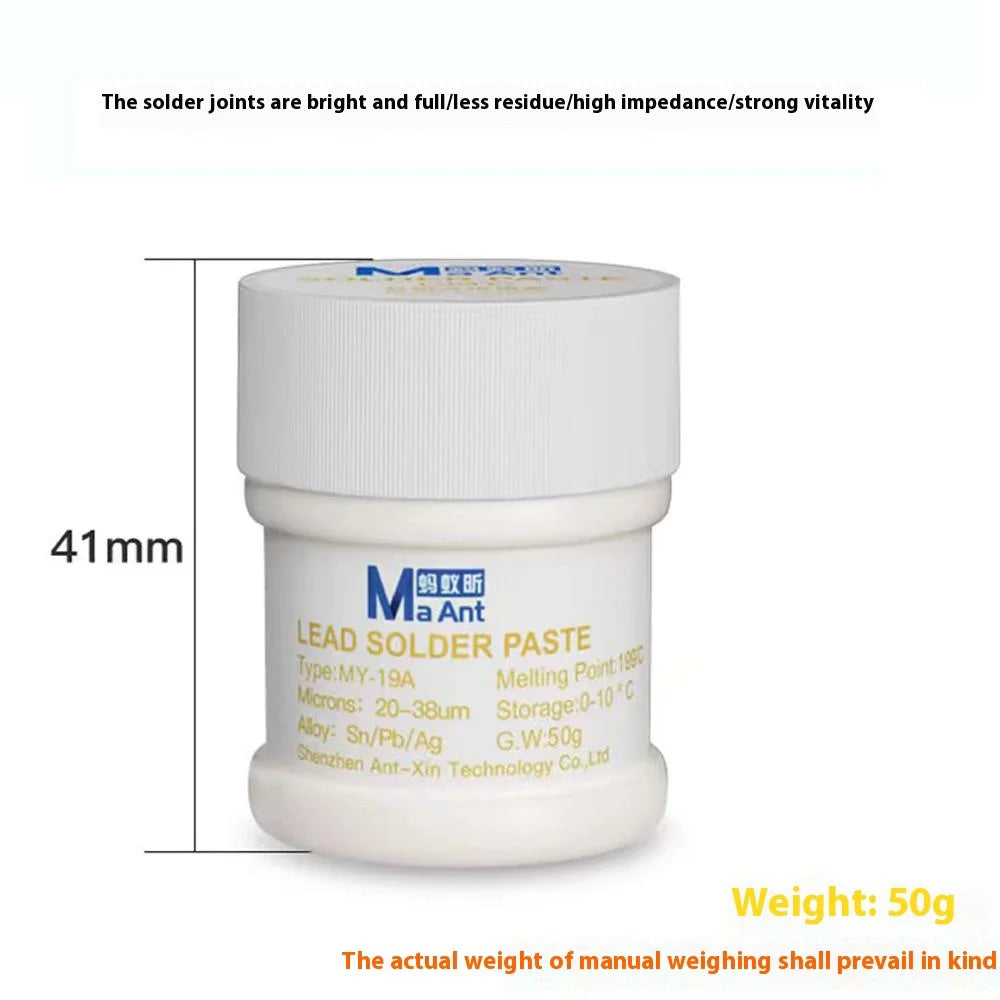 MAANT MY-19A 199℃ Solder Paste Welding Flux for Phone Microsoldering Repair Solder Tools - 5