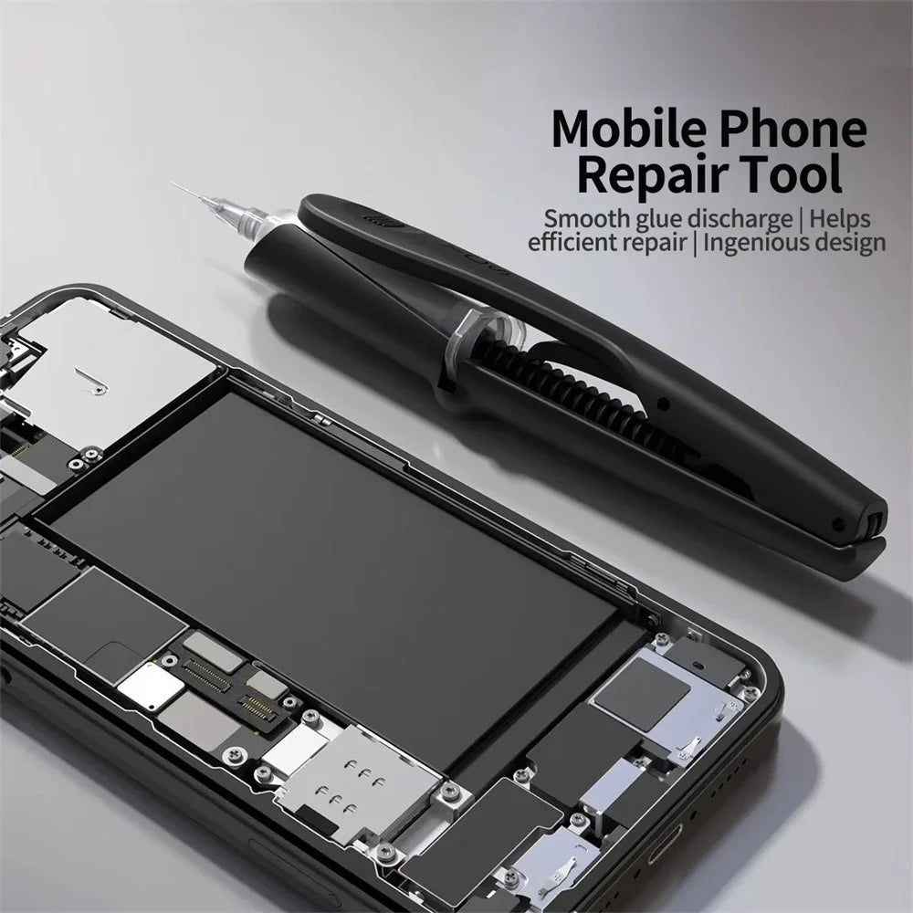YCS Z04 Syringe Solder Oil Booster Push Rod for Phone Welding PCB BGA Repair - 2