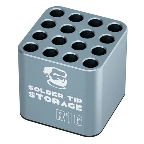 MECHANIC R16 Soldering Iron Tip Storage Box for C115 / C210 / C245 / T12 16 Slots Soldering Iron Tip Organizer - 1