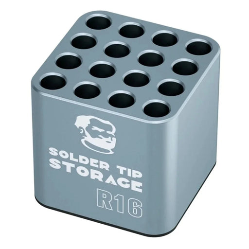 MECHANIC R16 Soldering Iron Tip Storage Box for C115 / C210 / C245 / T12 16 Slots Soldering Iron Tip Organizer - 1