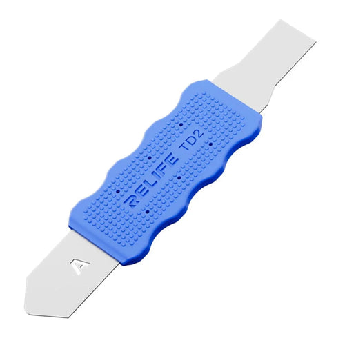 RELIFE TD2 Multifunctional Disassembly Tool for Phone Repair Precision Forged Bendable Steel with Non Slip Silicone Cover - A - 1
