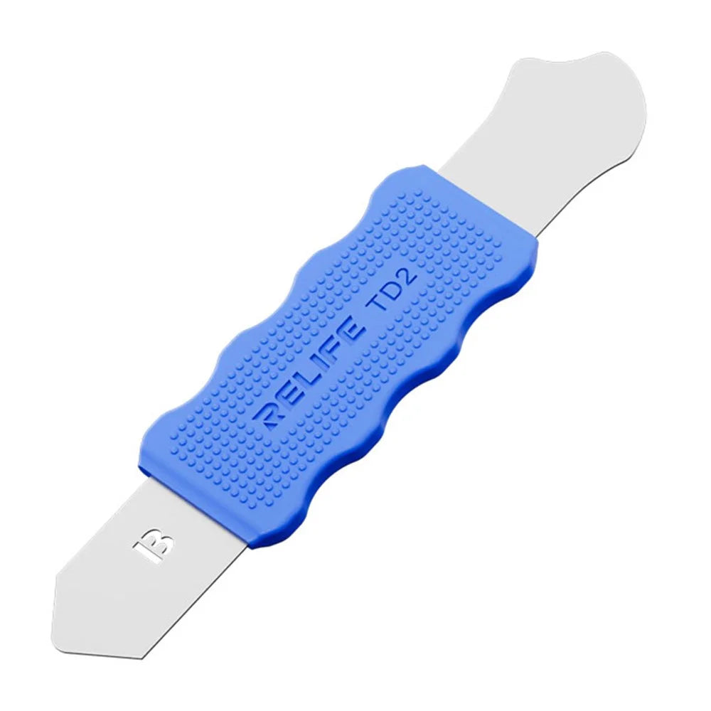 RELIFE TD2 Multifunctional Disassembly Tool for Phone Repair Precision Forged Bendable Steel with Non Slip Silicone Cover - A - 6