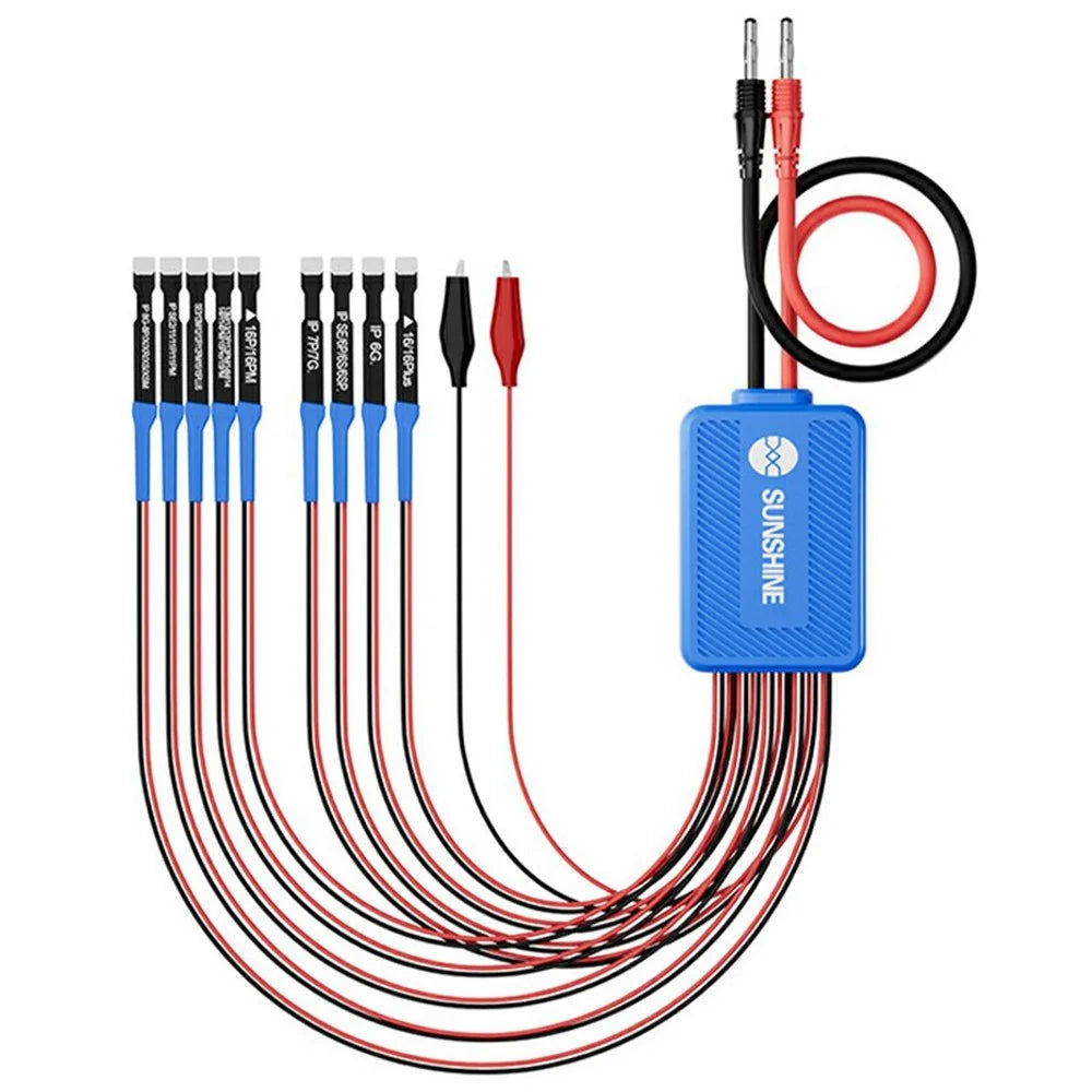 SUNSHINE SS-905K For iPhone 6 - iPhone 16 Pro Max Power Boot Control Silicone Line Phone Repair Power Supply Test Cable - 1