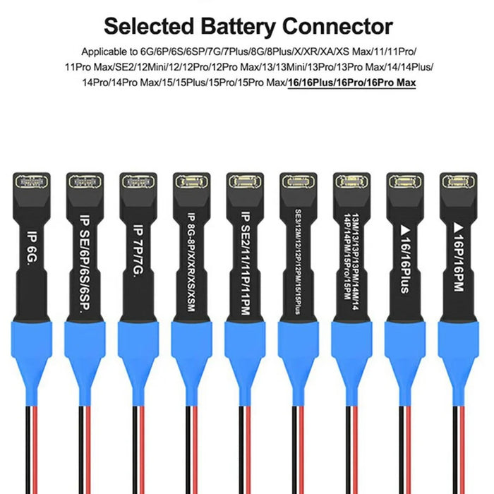 SUNSHINE SS-905K For iPhone 6 - iPhone 16 Pro Max Power Boot Control Silicone Line Phone Repair Power Supply Test Cable - 5