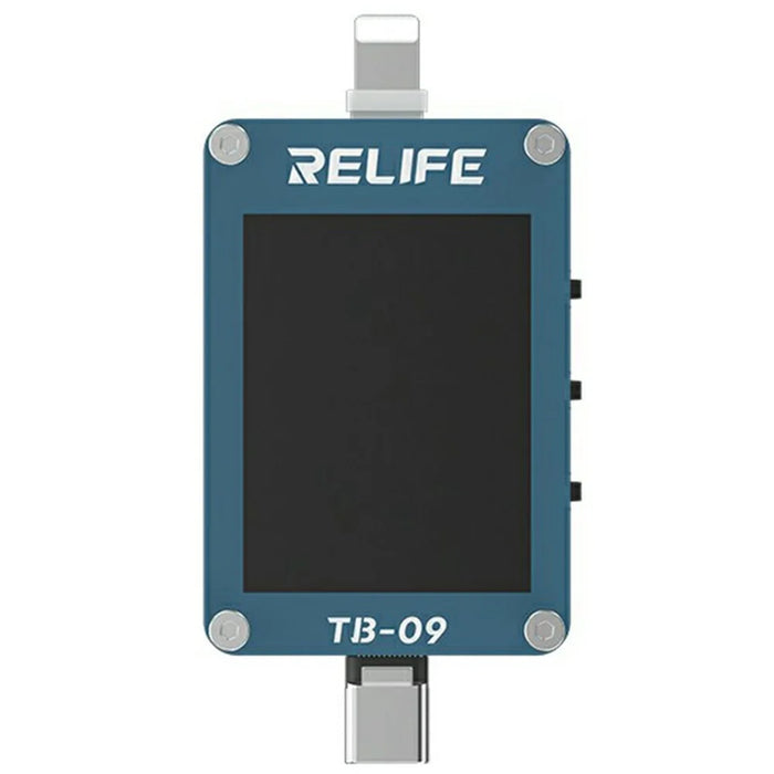 RELIFE TB-09 For iPhone  /  Android Intelligent Charging Port Tester HD Display Auto Detection Tool - 7