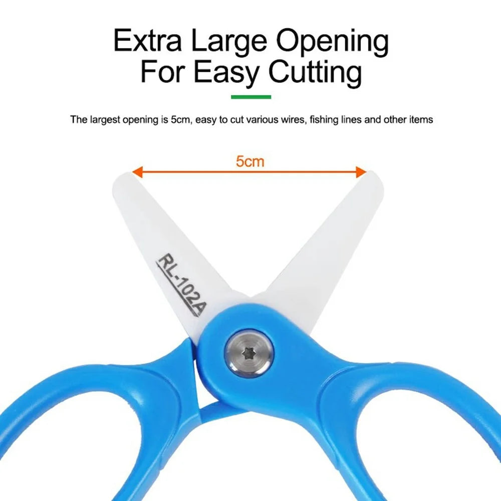 RELIFE RL-102A Ceramic Blade Mini Insulated Scissors for Mobile Phone Repair Battery Cable Cutter - 5