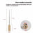 5Pcs 2mm Nozzle Tips for CJ6+ Adhesive Remover Machine Needle Replacement Part - 2