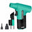Handheld Blower Vacuum Cleaner Cordless Rechargeable 3-Speed Adjustable for Home / Car / Office - Green - 1