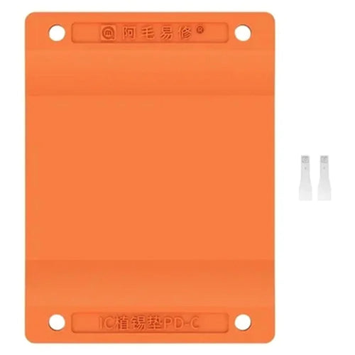 AMAOE BGA Chip Rework Reballing Stencil Magnetic Positioning Tin Pad for iPhone / Android Phone Repair - 1