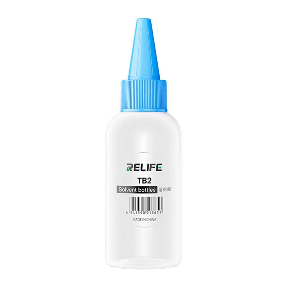 RELIFE TB2 Needle Tube Solvent Bottle Anti Corrosion Welding Aid Distributor for Mobile Phone PCB Cleaning Tool - 1