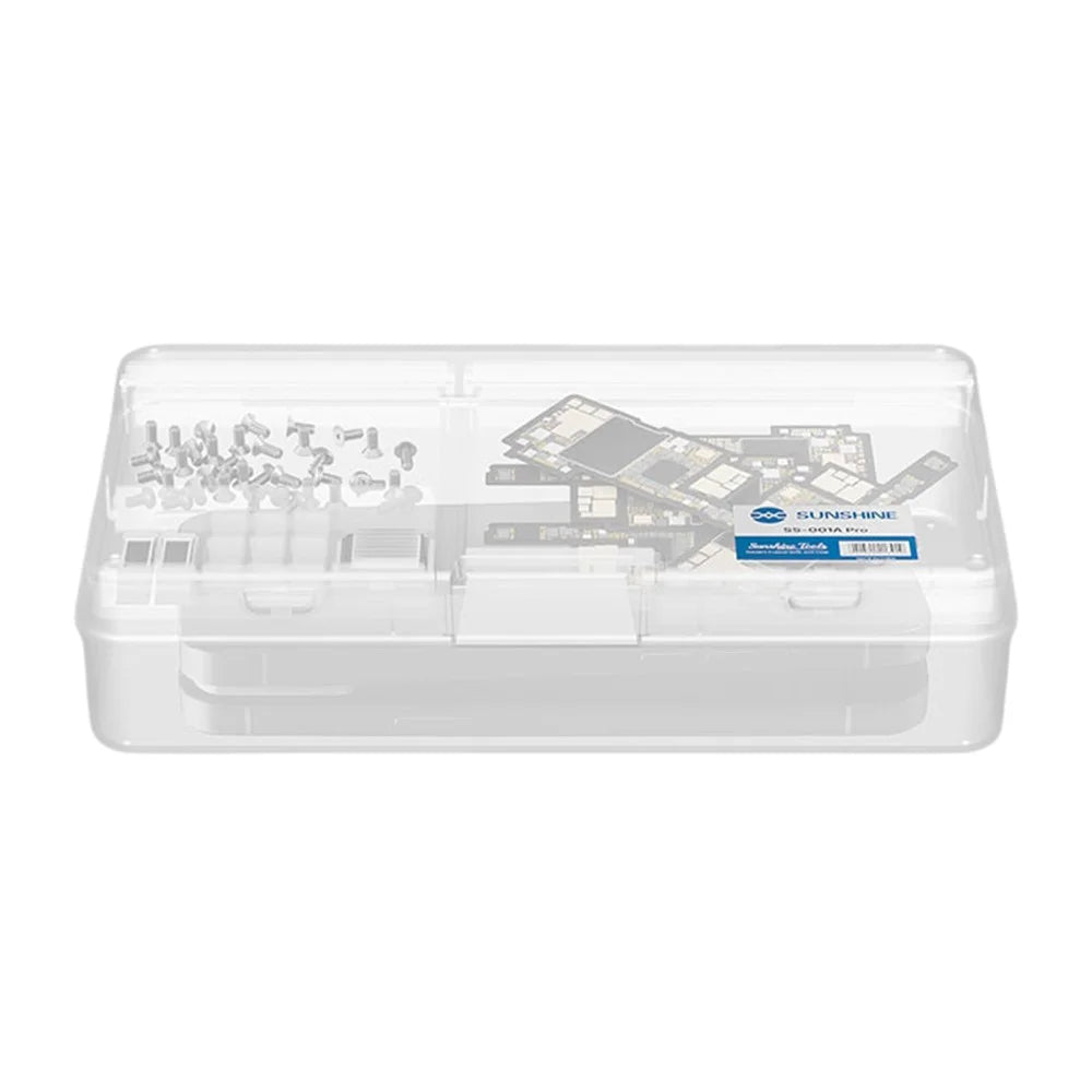 SUNSHINE SS-001A Pro Digital Memory Design Double Layer PVC Storage Box for Mobile Phone Motherboards Screws - 4