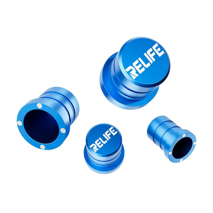 RELIFE RL-099 4Pcs / Set Blue Light Protective Cover for Cell Phone Camera Lens Magnetic Metal Protector Cap - 3