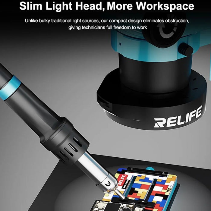 RELIFE RL-033E 32 LEDs Microscope Adjustable Brightness Light Source for Phone BGA Repair - 5