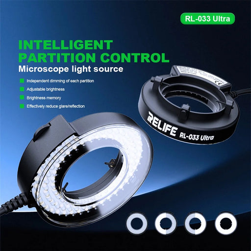 RELIFE RL-033 Ultra Intelligent Light Source for Microscope Dual Zone Control Adjustable Brightness with Memory Function - 2