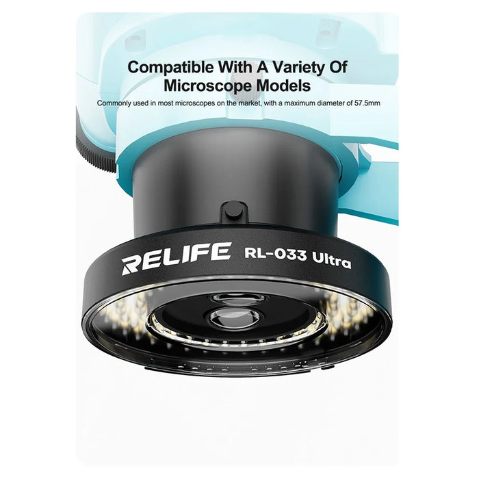 RELIFE RL-033 Ultra Intelligent Light Source for Microscope Dual Zone Control Adjustable Brightness with Memory Function - 5