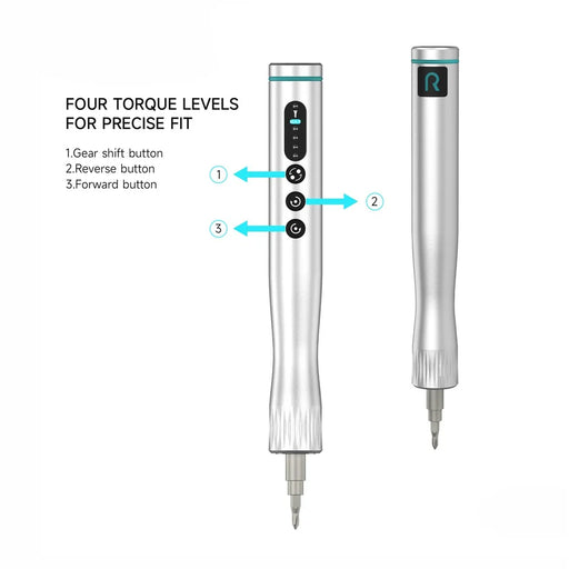 RF4 RF-ED4 Electric Screwdriver Set 4-Speed Adjustable with 42 Bits Mobile Phone Repair Disassembly Tool - 2