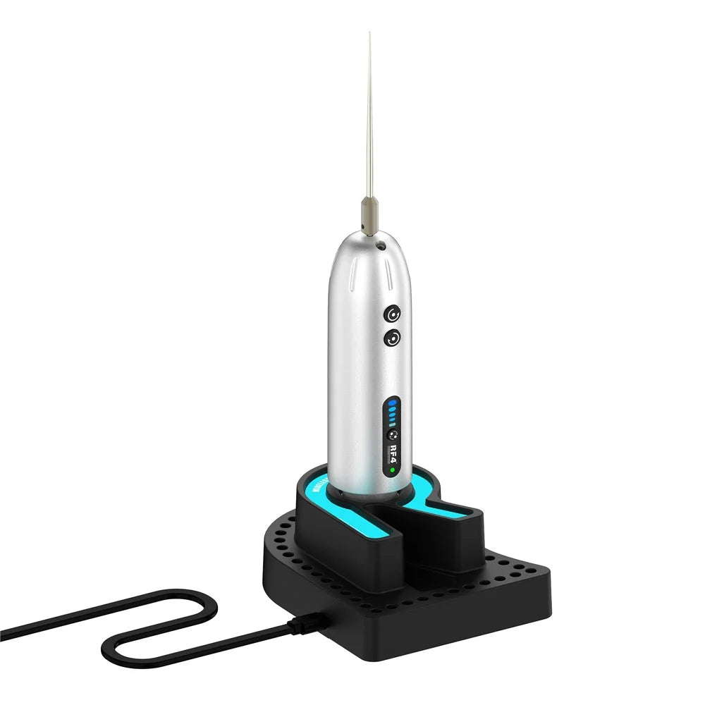 RF4 RF-GR3S Electric Glue Removal Pen with Charging Dock High Speed 8000RPM Adhesive Remover - 1