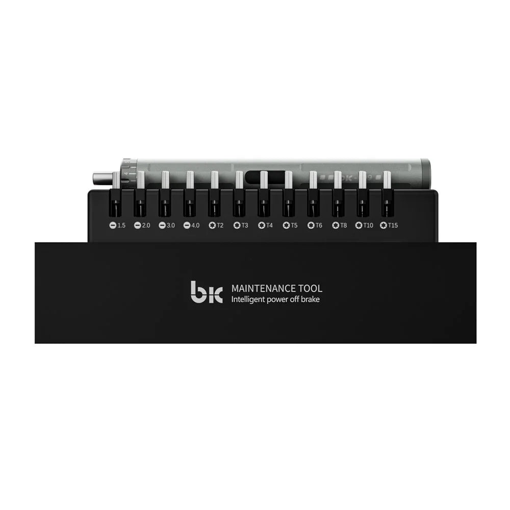 TBK BK-009 Ergonomic Electric Screwdriver with 24 Magnetic Bits Set for Electronics Repair - 7