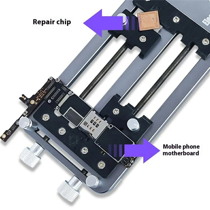 TBK K-18 Electric Clamp for PCB IC CPU Adjustable Position USB Charging Quick Clamping Fixture - 5
